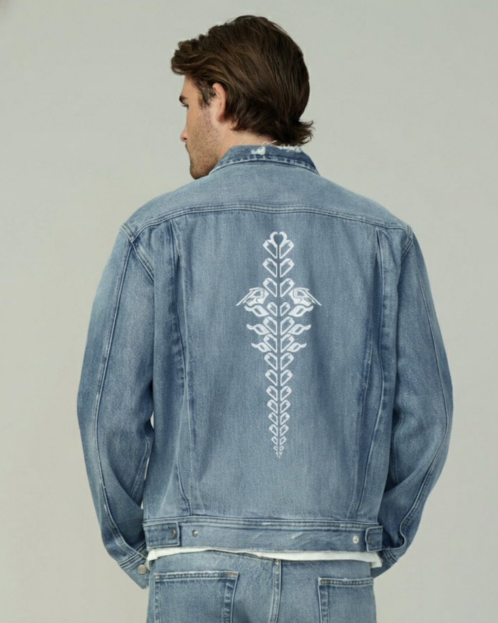 Spine Denim Jacket