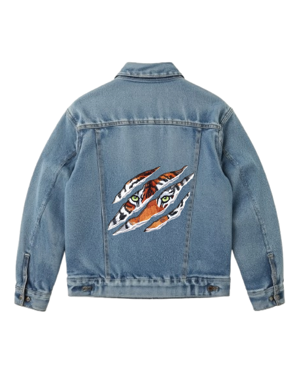 Tiger stripes Denim Jacket
